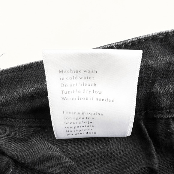 Kancan Jean Shorts Womens 28 Distressed Fray Summer Preppy Beachy Coconut Girl - Picture 5 of 6